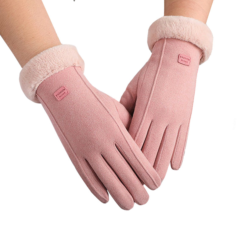 Thickened gloves